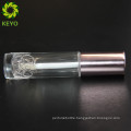 Glass newest metal lipgloss packaging transparent lipstick liquid gloss container